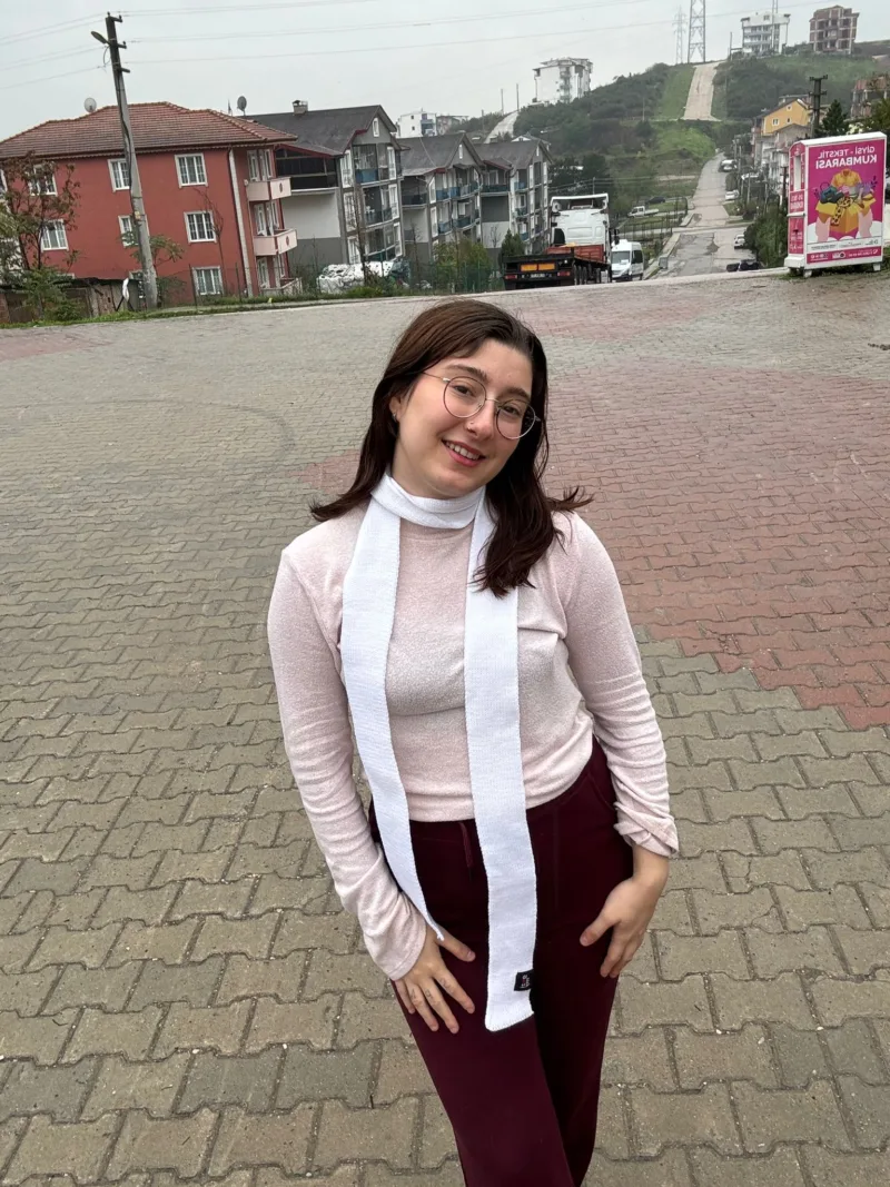 Beyaz İz İnce Atkı